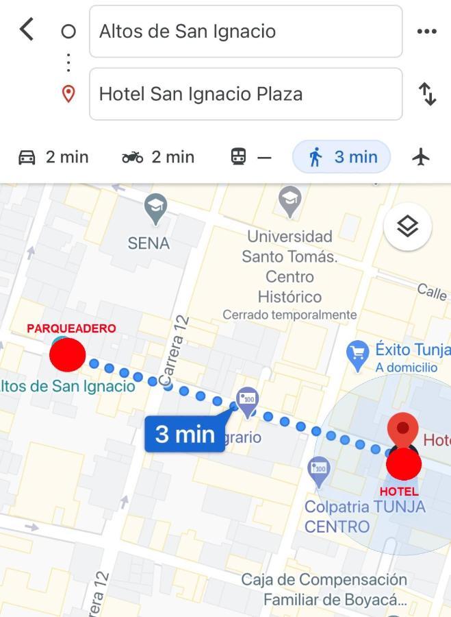 Hotel San Ignacio Plaza Tunja Exterior foto